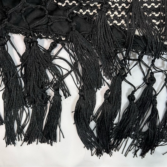 Fashion Nova Bali Mami Mini Woven Dress - Black/Combination - Picture 5 of 11